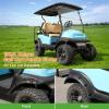 image10L0L Front Rear Fender Flares for Club Car Precedent Golf Cart with Stainless Steel Screws Set of 4Not Fit Modified Models