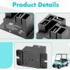 image10L0L Golf Cart 30A 48V Relay for Club Car Charger Power Drive 1 ampamp Power Drive 2Replace OEM 101828601 103414901 101828601 102275401