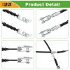 image10L0L Golf Cart Brake Cable for Club Car DS 19811999 Gas ampamp Electric 42 Inch Driver and Passenger Side OEM 1011125 1011403 101676101