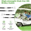 image10L0L Golf Cart Brake Cable for Club Car DS 19811999 Gas ampamp Electric 42 Inch Driver and Passenger Side OEM 1011125 1011403 101676101