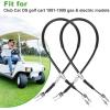 image10L0L Golf Cart Brake Cable for Club Car DS 19811999 Gas ampamp Electric 42 Inch Driver and Passenger Side OEM 1011125 1011403 101676101