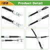 image10L0L Golf Cart Brake Cable for Club Car DS 2000up Gas ampamp Electric 42 Inch Driver and Passenger Side OEM 102022101