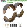 image10L0L Golf Cart Brake Shoes Kit for Club Car DS ampamp Carryall 19811994 OEM 101146302 101880701 EZGO XISerial 19831986 Yamaha G1 19781980 etc