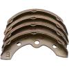 image10L0L Golf Cart Brake Shoes Replacement Brake Pads Fits Club Car 1995up DS and Precedent Golf Cart 101823201 2 Short 2 Long
