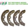 image10L0L Golf Cart Brake Shoes Replacement Brake Pads Fits Club Car 1995up DS and Precedent Golf Cart 101823201 2 Short 2 Long