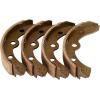 image10L0L Golf Cart Brake Shoes for Club Car DS 1995up Club Car Precedent 2004up for Yamaha G1 G2 G8 G9 for EZGO 198651996 OEM 101823201 2 Short ampamp 2 Long