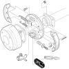 image10L0L Golf Cart Brake Shoes for Club Car DS 1995up Precedent 2004up EZGO 198651995 Yamaha G1 G2 G8 G9 OEM 101823201 1011463 23364G1 27249G01