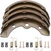 image10L0L Golf Cart Brake Shoes for Club Car DS 1995up Precedent 2004up EZGO 198651995 Yamaha G1 G2 G8 G9 OEM 101823201 1011463 23364G1 27249G01