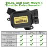 image10L0L Golf Cart MCOR 4 Conversion Throttle Potentiometer Compatible with Club Car PrecedentCarryallTempoOnward 2012up Golf Cart Replaces 105116301 103850401MCOR 3