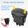 imageForward Reverse FWD REV Switch 48V for Since 1996 Electric Golf Cart Club Car DSOnwardTempoPrecedent Replacement Part 101856001 101856002 Screw Set Without Base