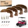 image10L0L Golf Cart Brake Shoes for Club Car DS 1995up Precedent 2004up EZGO 198651995 Yamaha G1 G2 G8 G9 OEM 101823201 1011463 23364G1 27249G01