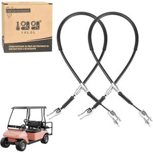 image10L0L Golf Cart Brake Cable for Club Car DS 19811999 Gas ampamp Electric 42 Inch Driver and Passenger Side OEM 1011125 1011403 101676101