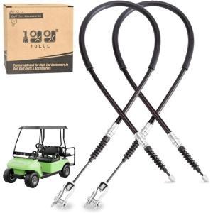 image10L0L Golf Cart Brake Cable for Club Car DS 2000up Gas ampamp Electric 42 Inch Driver and Passenger Side OEM 102022101