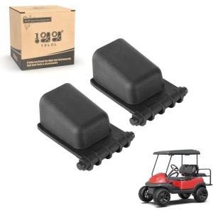 image10L0L Golf Cart Rear Seat Bag Attachment Holder Bracket Universal Bag Rack Strap Buckle Fits for Club Car Precedent 2004up Gas ampamp Electric OEM 102517001
