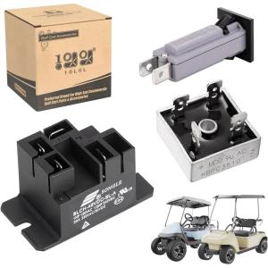 image10L0L Relay Rectifier Circuit Breaker Charger Repair Kit for Club Car 48V Powerdrive 1 ampamp 2 Charger OEM CCX8506 102273501 101828601