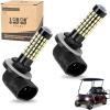 image10L0L 881 Golf Cart Head Light Bulb for EZGO Club Car DS ampamp Precedent Headlight or Fog Light Replacement Bulb Pack of 2