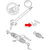 image10L0L Golf Cart Steering Shaft Yoke Assembly for EZGO RXV 2008up Gas ampamp Electric OEM 608114