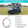 image10L0L Golf Cart Transmission Forward Reverse PushPull Shifter Cable Cable for EZGO TXT MPT 8001200 ST Series 2004up Gas Golf Cart 66 Inch 602891