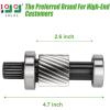 image10L0L Input Shaft Kit for EZGO TXT ampamp Medalist 1994up Marathon 19881994 Electric Golf Cart 21 Tooth Spline Gear 15quot Diameter OEM 28095G01 28095G01 26926G01 26926G01 612556