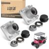 image10L0L 2023 Upgraded Wheel Hub Assembly for 200152013 EZGO TXT Shuttle Workhorse ST Series Gas ampamp Electric Golf Cart with Bearing Races ampamp Cap OEM 70895G01 70895G01 Set of 2
