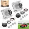 image10L0L Golf Cart Front Wheel Hub Assembly with Hub BearingOil SealDust Cover for EZGO PDSampampTXTMedalist Gas ampamp Electric 200152013Replace OEM 70895G01L44643Pack of 2
