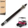 image10L0L Rear Axle Shaft for 199432009 EZGO TXT Medalist ST MPT Gas Golf Cart Includes Bearing OEM 72056G01 72057G01 ONLY for Gas CartPassenger Side
