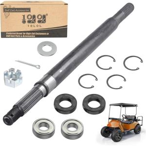 image10L0L Passenger Side Rear Splined Axle Shaft for EZGO TXT 19942013 Electric Golf Cart OEM 20377G12 20377G12