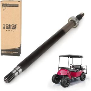image10L0L Rear Axle Shaft for 199432009 EZGO TXT Medalist ST MPT Gas Golf Cart Includes Bearing OEM 72056G01 72057G01 ONLY for Gas CartDriver Side