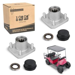 image10L0L Wheel Hub Assembly for 197920015 EZGO TXT Marathon Medalist ST 350 ampamp Workhorse DCS Golf Cart OEM 19058G2 19932G1 17477G1 12992G1 14926G1 Set of 2