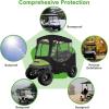 image10L0L Golf Cart Driving Enclosures 2 Passenger for Club Car DS ampamp Precedent 4Sided Clear Window and Oxford Cloth Snow Golf Cart Rain Covers All Weather Waterproof Windproof