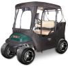 image10L0L Golf Cart Driving Enclosures 2 Passenger for Club Car DS ampamp Precedent 4Sided Clear Window and Oxford Cloth Snow Golf Cart Rain Covers All Weather Waterproof Windproof