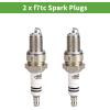 image10L0L Golf Cart EZGO Dual Ignition Coil with Spark Plugs for EZGO 4Cycle 19912002 PreMCI EngineRobin 295CC Robin 350CC Gas Models OEM 26652G01EPIGC103