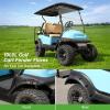 image10L0L 4PCS Golf Cart Fender Flares for Yamaha G29 EZGO TXTRXV Club Car DSPrecedent  Heavy Duty ABS Plastic Mud Guards with Reflectors ampamp Stainless Steel HardwareFor Club Car Precedent 2004  UP