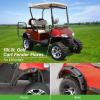 image10L0L 4PCS Golf Cart Fender Flares for Yamaha G29 EZGO TXTRXV Club Car DSPrecedent  Heavy Duty ABS Plastic Mud Guards with Reflectors ampamp Stainless Steel HardwareFor EZGO RXV 20082015
