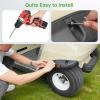 image10L0L 4PCS Golf Cart Fender Flares for Yamaha G29 EZGO TXTRXV Club Car DSPrecedent  Heavy Duty ABS Plastic Mud Guards with Reflectors ampamp Stainless Steel HardwareFor Club Car DS 1993  UP