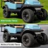 image10L0L 4PCS Golf Cart Fender Flares for Yamaha G29 EZGO TXTRXV Club Car DSPrecedent  Heavy Duty ABS Plastic Mud Guards with Reflectors ampamp Stainless Steel HardwareFor Club Car Precedent 2004  UP