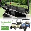 image10L0L Golf Cart Storage Basket  Heavy Duty Front Dash Organizer for EZGO TXTRXV ampamp Club Car DSPrecedent  Steel Metal Utility Tray with 4 Secure Compartments Drilling RequiredFor Club Car DSPrecedent