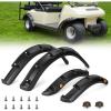 image10L0L 4PCS Golf Cart Fender Flares for Yamaha G29 EZGO TXTRXV Club Car DSPrecedent  Heavy Duty ABS Plastic Mud Guards with Reflectors ampamp Stainless Steel HardwareFor Club Car DS 1993  UP