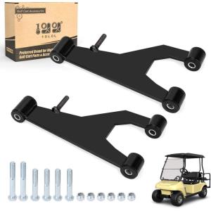 image10L0L Golf Cart Delta APlate Sub Assembly and Screws Nuts Fits Club Car DS Gas ampamp Electric Carts 1993Up Aarm Control Arm Front Suspension and Bushing Kit 1016353 1016387 0002402 0008754 Pack of 2