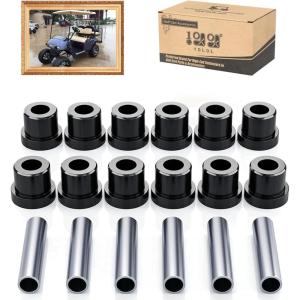image999WORLD MALL Rear Leaf Spring Bushing Set fit for Golf Cart Club Car DS 1992up EZGO TXT ampamp Medalist 1994up Replacement Part 70289G02 70291G01 1012303 1015583