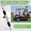 image10L0L Golf Cart Steering Gear Box Assembly Replaces Part OEM 601500 618329 for EZGO RXV 2008Up Gas and Electric Carts Whit 2 Pcs Tie Rod Ends Steering Rack Gear Box Assembly