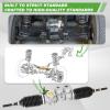 image10L0L Golf Cart Steering Gear Box Assembly Replaces Part OEM 601500 618329 for EZGO RXV 2008Up Gas and Electric Carts Whit 2 Pcs Tie Rod Ends Steering Rack Gear Box Assembly