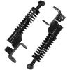 image10L0L Golf Carts Front Shock Strut Assembly Set Driver and Passenger Side for EZGO Gas ampamp Electric RXV 20082010 and 2010current 2Five Golf Cart OEM 601246 603024Black