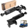 image10L0L Golf Carts Front Shock Strut Assembly Set Driver and Passenger Side for EZGO Gas ampamp Electric RXV 20082010 and 2010current 2Five Golf Cart OEM 601246 603024Black