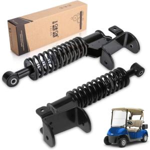 image10L0L Golf Carts Front Shock Strut Assembly Set Driver and Passenger Side for EZGO Gas ampamp Electric RXV 20082010 and 2010current 2Five Golf Cart OEM 601246 603024Black