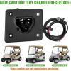image10L0L 48V Golf Cart Battery Charger Receptacle Plug for EZGO RXV ampamp TXT 2008up Electric EZGO 2Five 2010Up ampamp DeltaQ Charging OEM 602529 604321 611219 Replacement