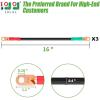 image10L0L Battery Cable for EZGO RXV ampamp Club Car Precedent 48V Golf Cart 4x12V Batteries 4Gauge 16 Inch 3 PCS25 mm