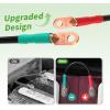 image10L0L Battery Cable for EZGO RXV ampamp Club Car Precedent 48V Golf Cart 4x12V Batteries 4Gauge 16 Inch 3 PCS25 mm