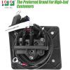 image10L0L Golf Cart 48V Charger Receptacle for EZGO RXV ampamp TXT OEM 602529 613304