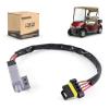 image10L0L Golf Cart Accelerator and Brake Pedal Switch with Jumper Harness Fits EZGO Gas ampamp Electric RXV Golf Cart Repalces 607605 610668 606711 612889 615747